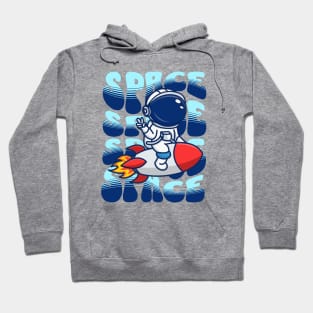 Astronauta espacial Hoodie